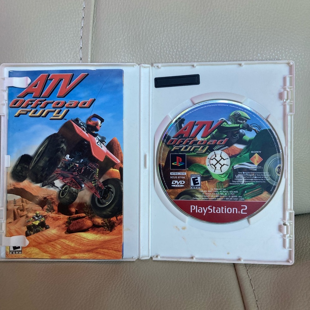 PS2 ATV Off-road Fury